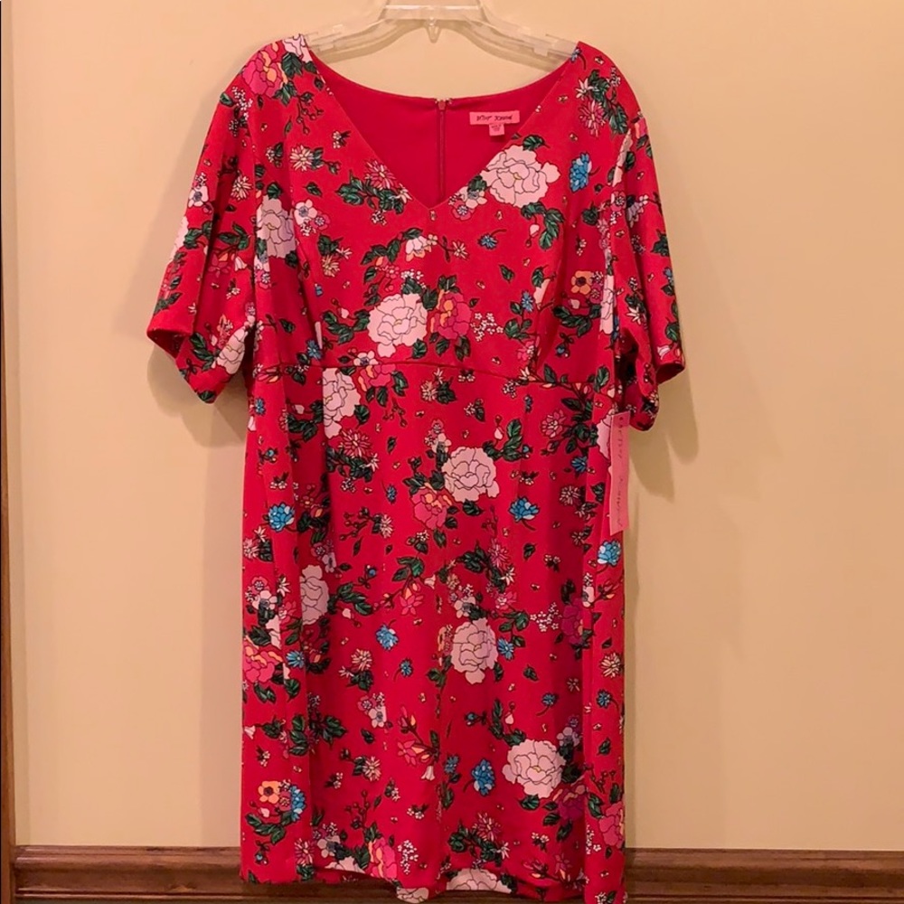 Floral Betsey Johnson Dress NWT